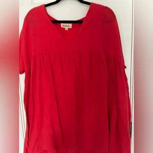 Listicle Red Mini Dress